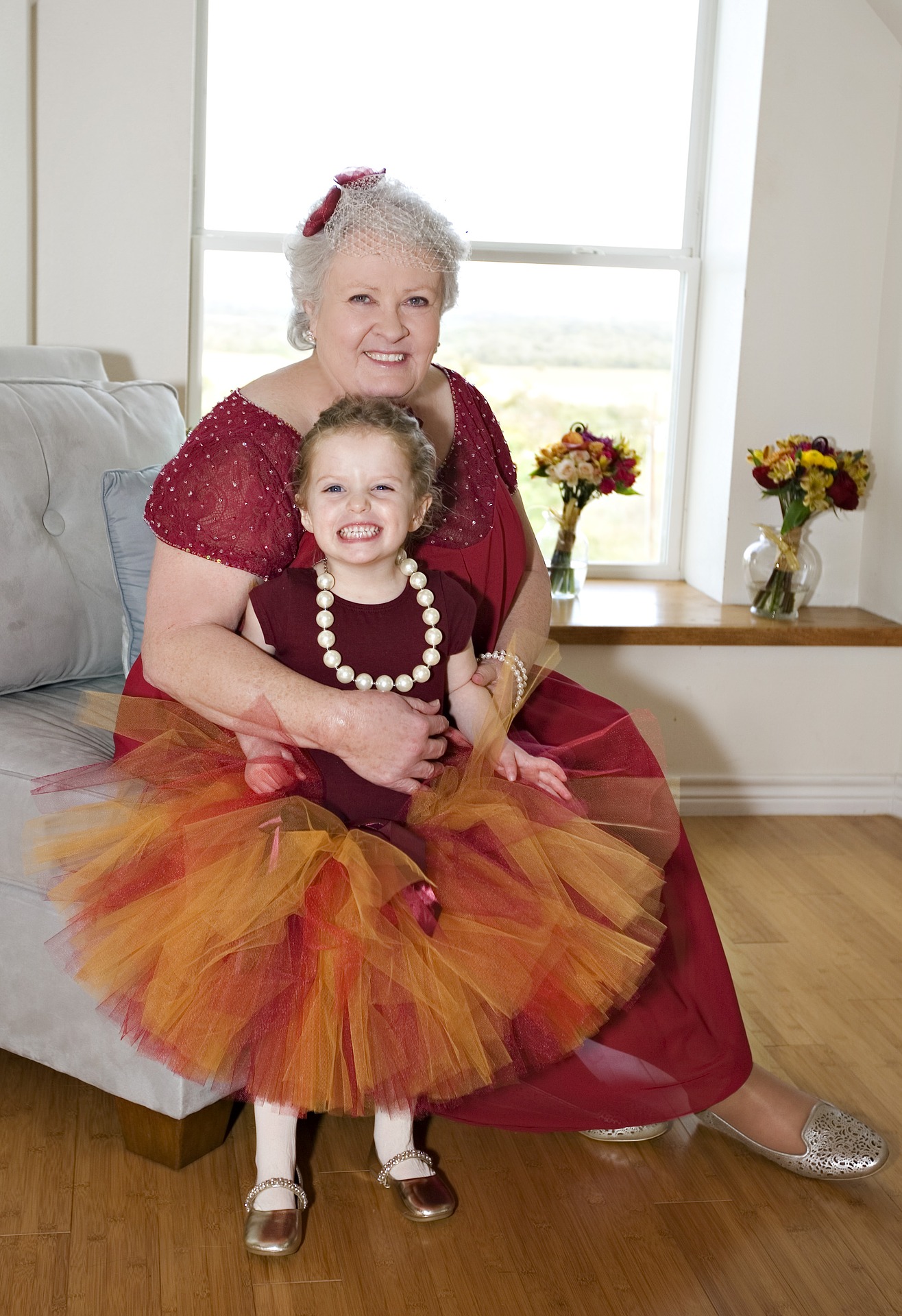 Grandmother with Granddaughter